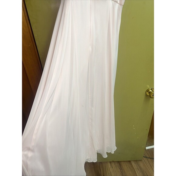 Women’s Light Pink After Six Bridesmaid Dress, Sz 16 New With Tag - Picture 8 of 10